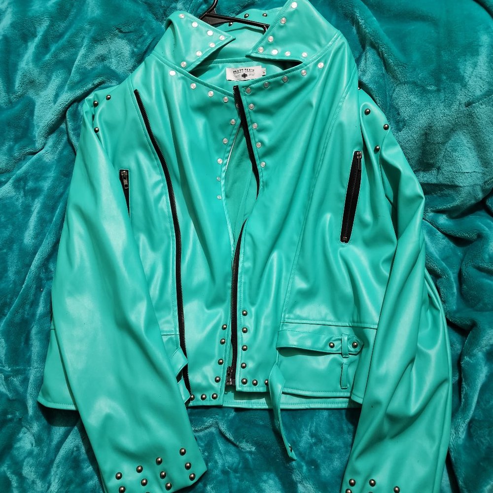 Crazy Train Turquoise Jacket